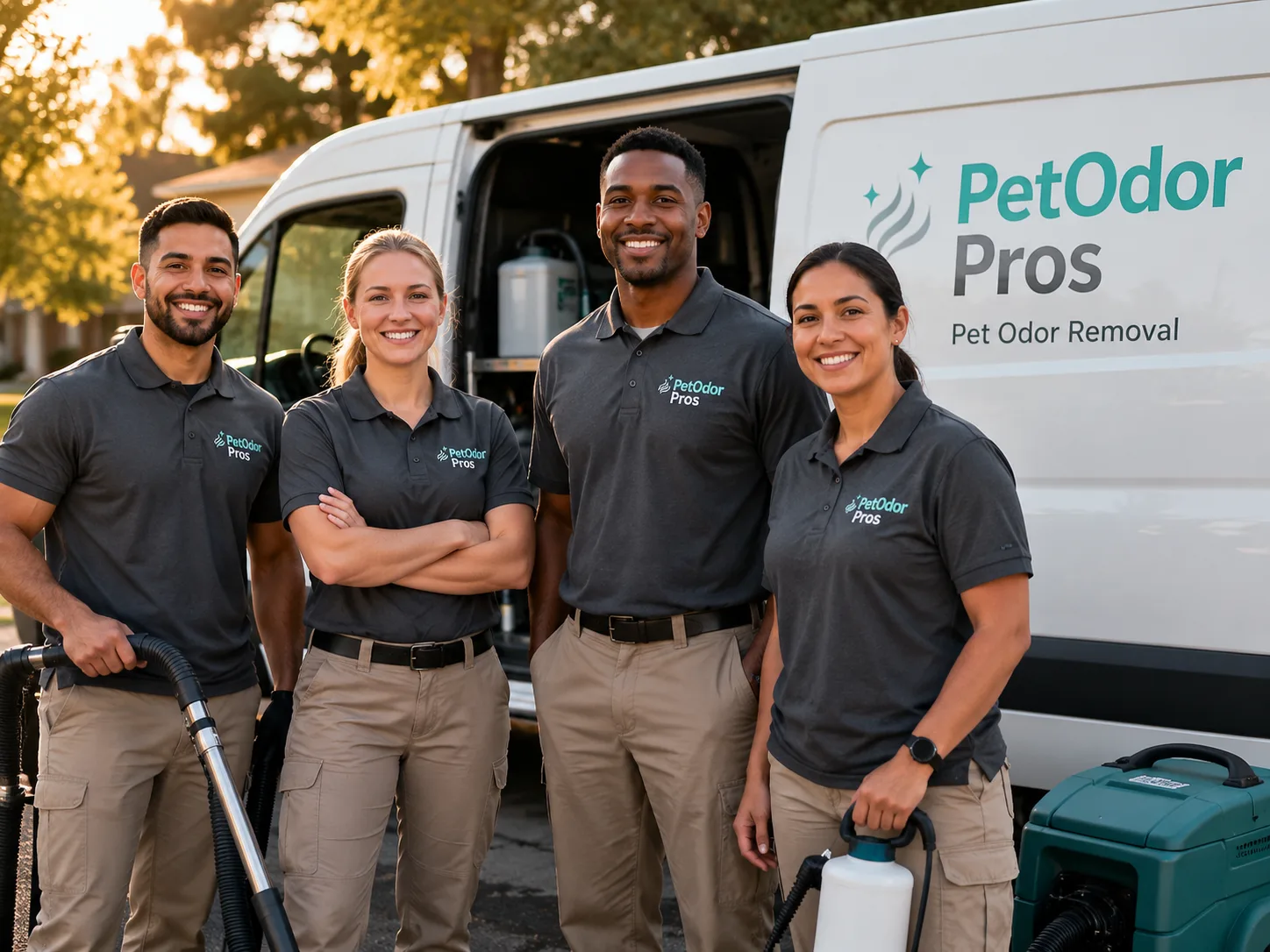 Pet Odor Removal team serving Mount Airy, GA